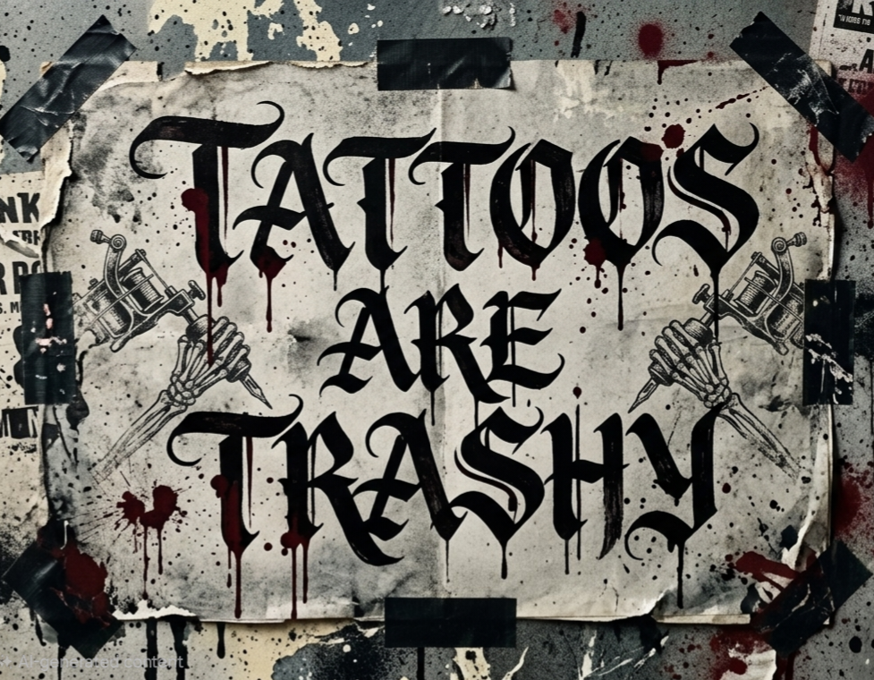 TATTOOS ARE TRASHY COLLAB